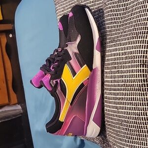 Diadora N9002 Trap House Black Purple Pink Yellow 501-178765-C9924 Men’s Sz 11.5